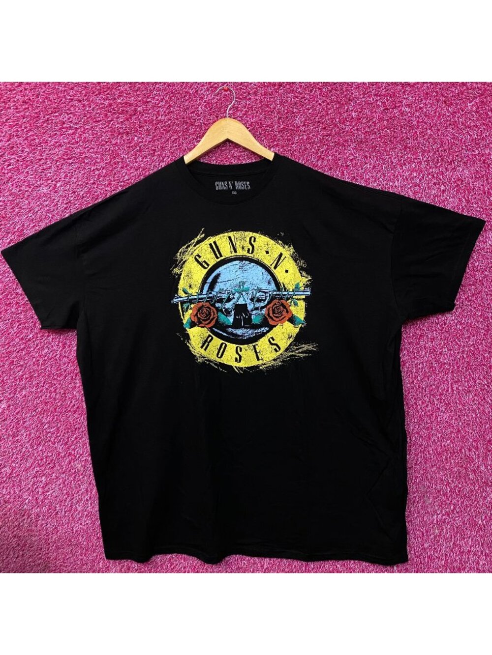 Guns N' Roses Bad Obsession Gun Logo T-Shirt OS